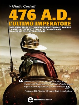 cover image of 476 A.D. L'ultimo imperatore